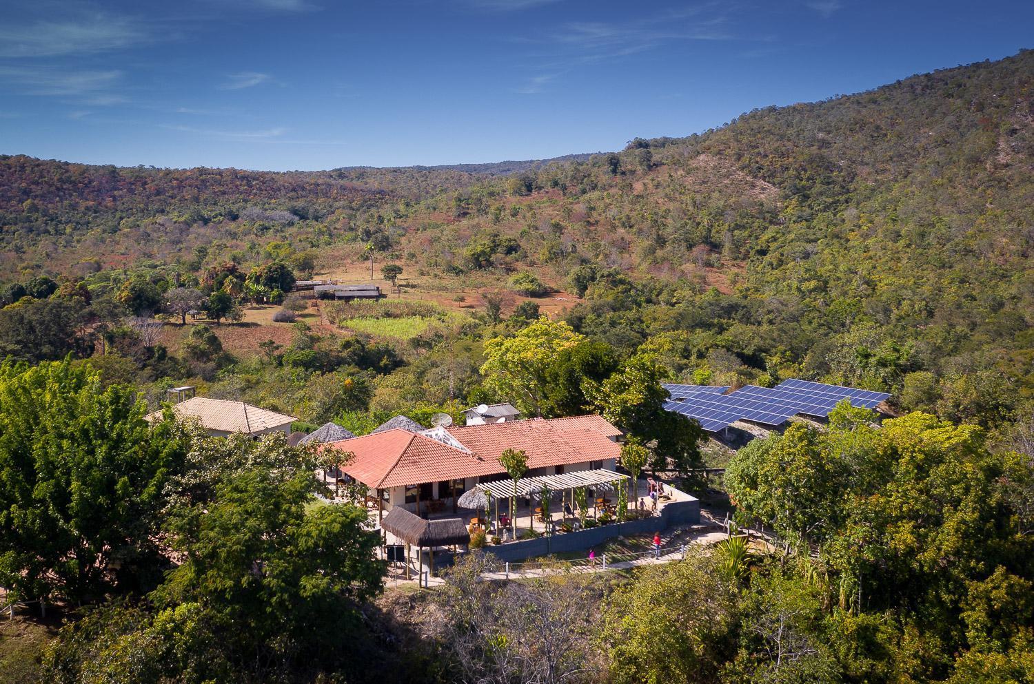 Pousada Cachoeira Poco Encantado Alto Paraíso de Goiás Εξωτερικό φωτογραφία
